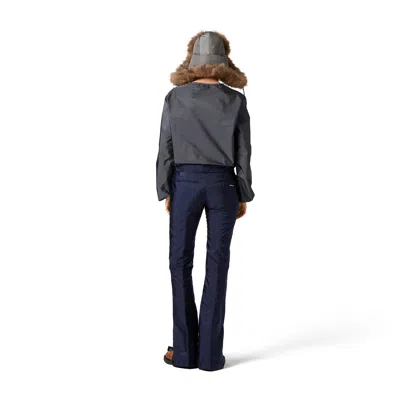 Miu Miu Technical Fabric Pants In Blue