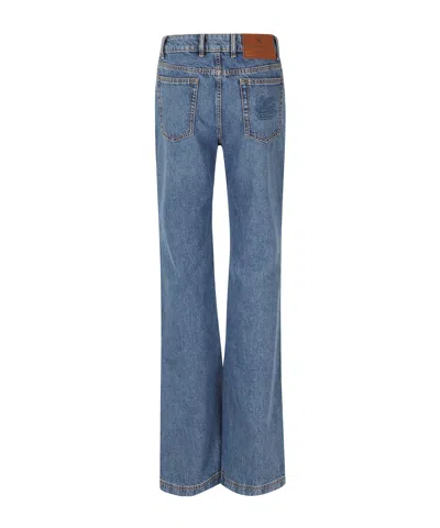 Etro Belt-loop Jeans In Blue