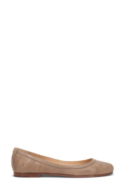 Frye Carson Ballet Flat In Black