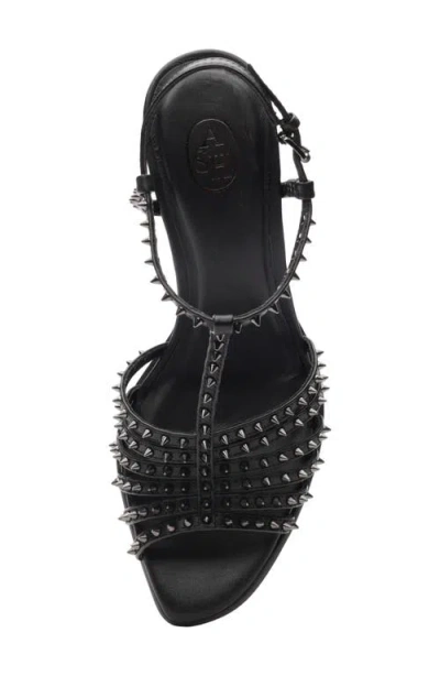 Ash Desire Studded T-strap Sandal In Multi