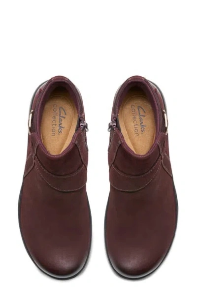 Clarks ® Carleigh Angie Short Boot In Red