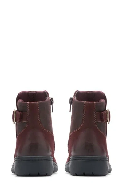 Clarks ® Carleigh Angie Short Boot In Red
