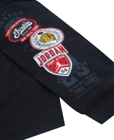 Jordan Boys' 8-20 Highway Long-sleeve T-shirt In Black