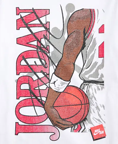 Jordan Big Kids' Jumpman Hip Rest T-shirt In White