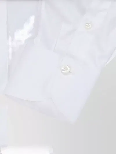 Finamore 1925 Timeless White Button-down Shirt With Structured Collar In White