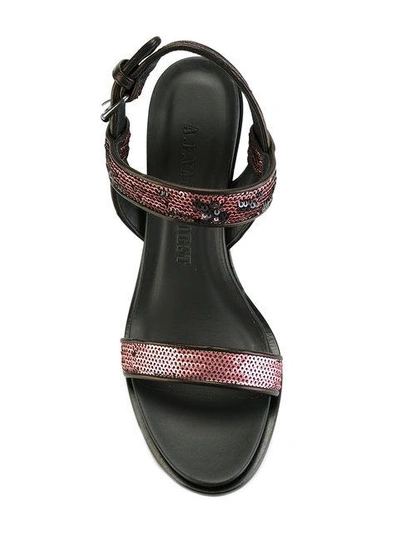 Shop A.f.vandevorst Sequin Sandals In Pink