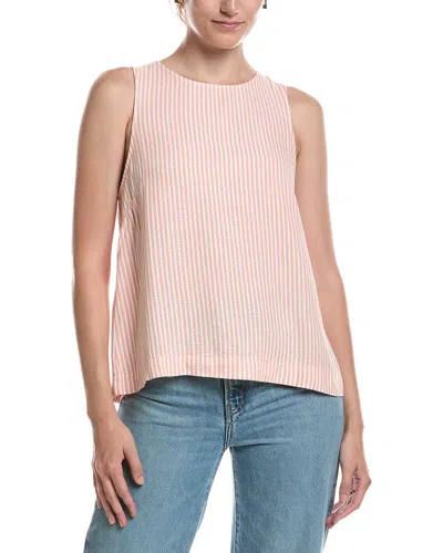 Splendid Linen Blend Shell Tank Top In Pink