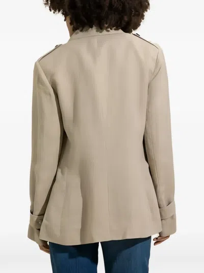 Antonelli Eve Button-up Jacket In Neutral