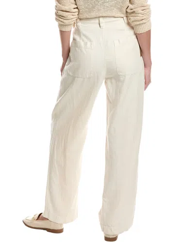 Brunello Cucinelli Linen-blend Pant In Black