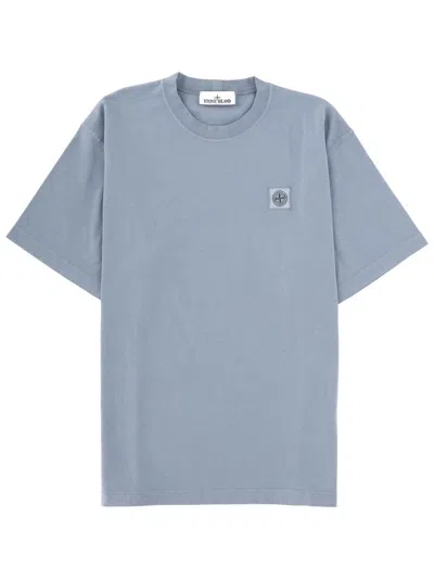 Stone Island Regular-fit T-shirt With Compass Patch In Multi