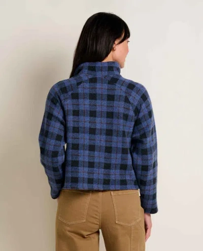 Toad And Co Kennicott 1/4 Zip In Blue
