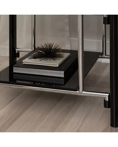 Linon Rectangular End Table In Brown