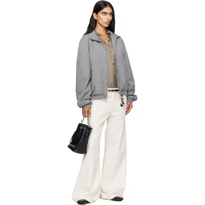 Toga Pulla Black Drawstring Shoulder Bag In Black