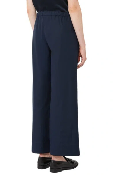 Max Mara Argento Drawstring Trousers In Blue