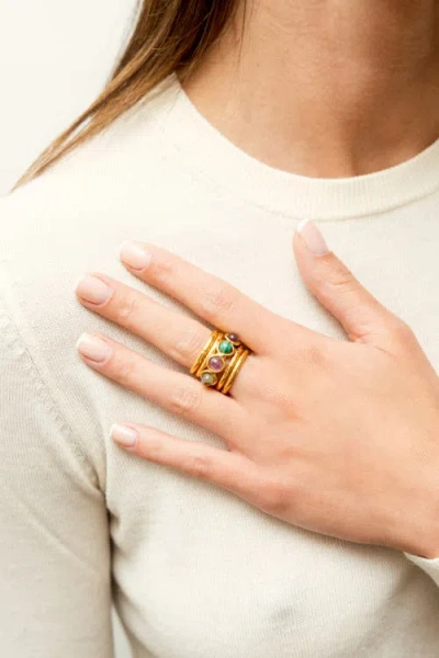 Sylvia Toledano Olympe Ring In Multi