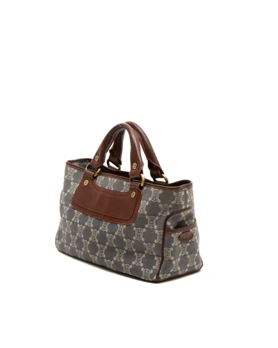 Celine Céline Macadam Denim Boogie Bag In Multi