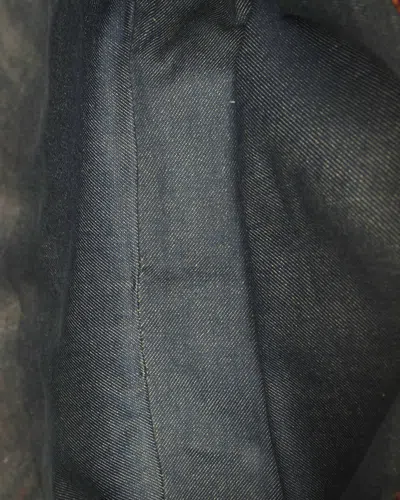 Celine Céline Macadam Denim Boogie Bag In Multi