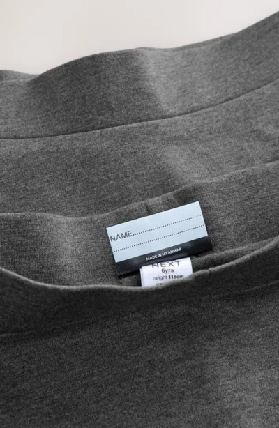 Next Kids' 2-pack Pull-on Jersey Skirts In Grey