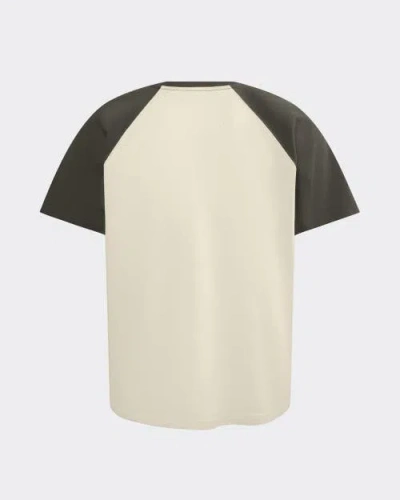 Le Pere Le Père Raglan Tee In White