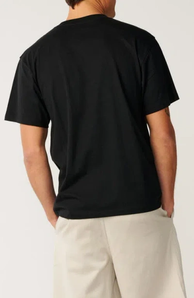Rip Curl Disorder Destroy Cotton Graphic T-shirt In Black