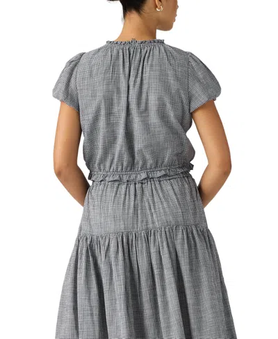 Levi's Plus Size Chiara Front Button Short-sleeve Blouse In Gray