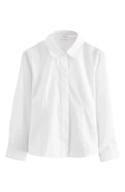 Next Kids' 5-pack Regular Fit Button-up Shirts In White