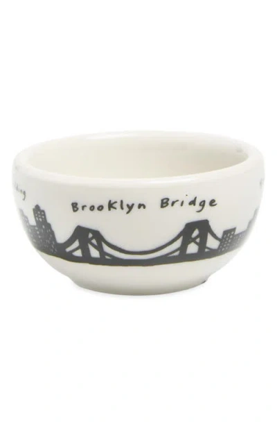 Fishs Eddy Skyline Nut Bowl In Multi