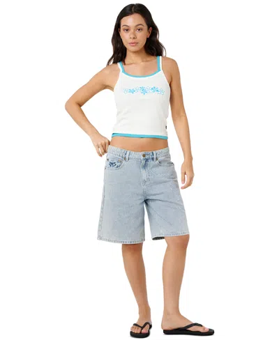 Rip Curl Half Moon Bay Layer Camisole In White