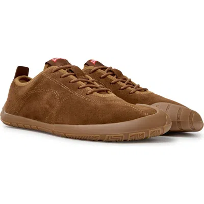 Camper Peu Path Leather Sneaker In Brown