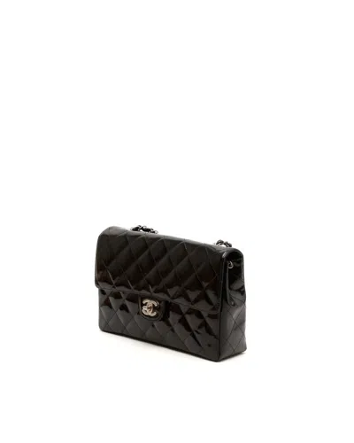 Chanel Classic Medium Single Flap Bag In Black