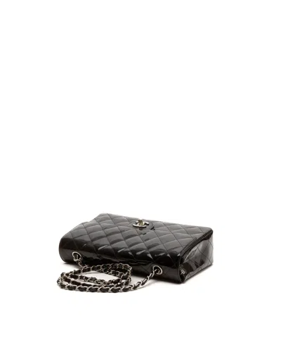Chanel Classic Medium Single Flap Bag In Black