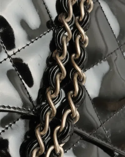 Chanel Classic Medium Single Flap Bag In Black