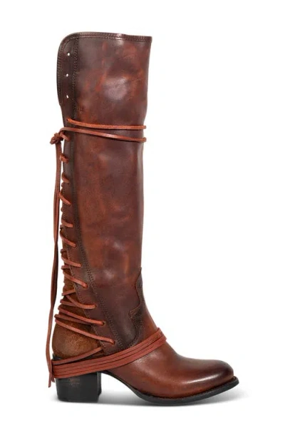 Freebird Coal Tall Boot In Brown