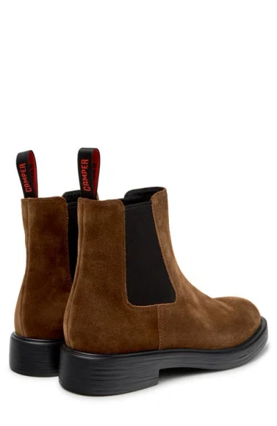 Camper Dean Chelsea Boot In Brown