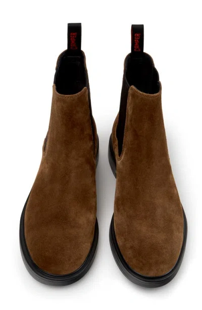 Camper Dean Chelsea Boot In Brown