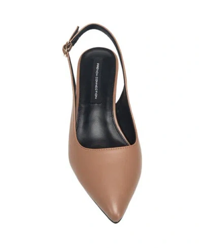 French Connection Brenna Kitten Heel In Neutral
