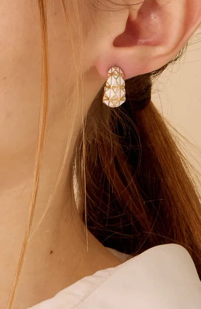 Syna Enamel Hoops In Multi