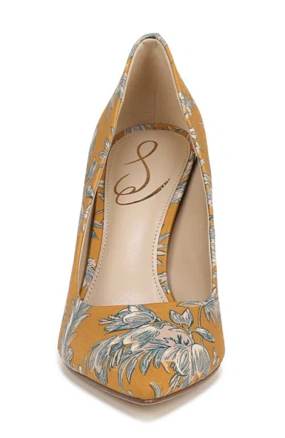 Sam Edelman Hazel Pointed Toe Pump In Brown