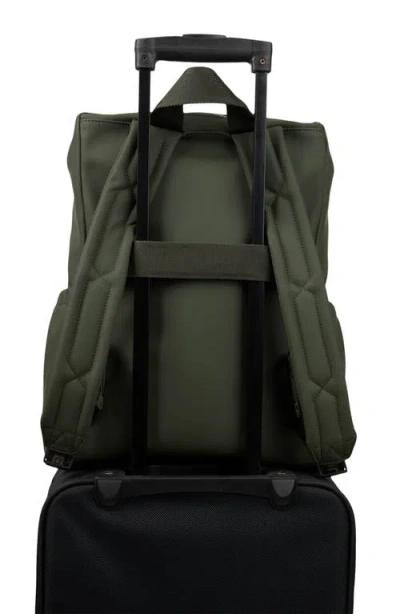 Hunter Top Clip Backpack In Medium Green