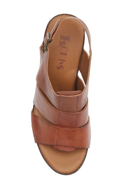 Korks Kristian Slingback Sandal In Brown