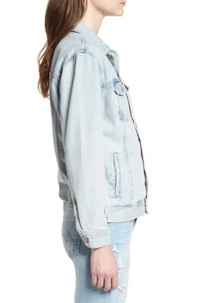 Ag Nancy Denim Jacket In Blue