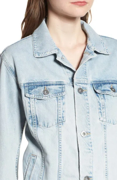 Ag Nancy Denim Jacket In Blue