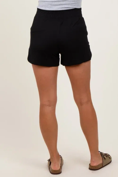 Pinkblush Basic Rounded Hem Shorts In Gray