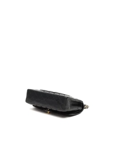 Chanel Classic Medium Double Flap Bag In Black