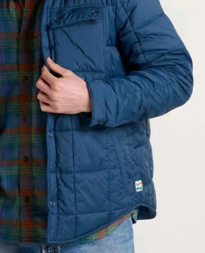 Toad And Co Roame Shirt Jacket In Blue
