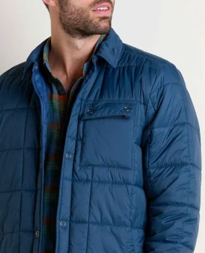 Toad And Co Roame Shirt Jacket In Blue