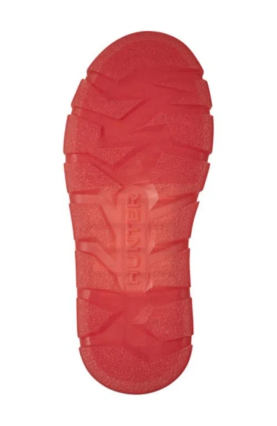 Hunter Maribels Waterproof Snow Boot In Red