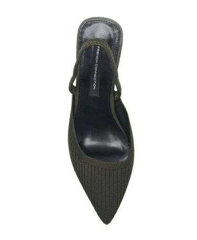 French Connection Coco Slingback Kitten Heel In Gray