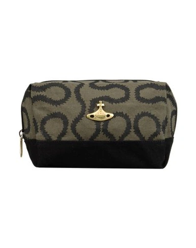 Vivienne Westwood Beauty Case In Military Green