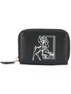Givenchy Bambi Mini Leather Zip Wallet